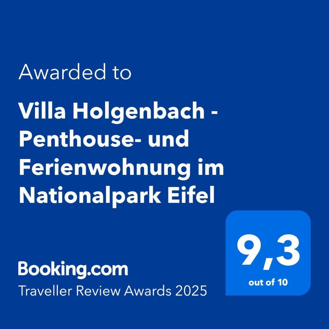 Villa Holgenbach - Penthouse- Und Ferienwohnung Im Nationalpark Eifel Schleiden Exterior photo